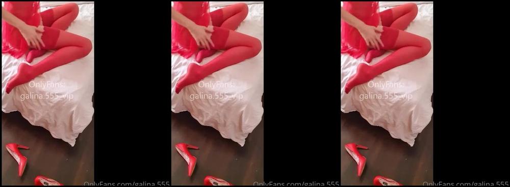 Footish Queen Galina Nicknamed Footishqueengalina 02 24 2022 Onlyfans Video Red Lady In This Clip I Am Wearing A See Through Red Robe Red Stockings