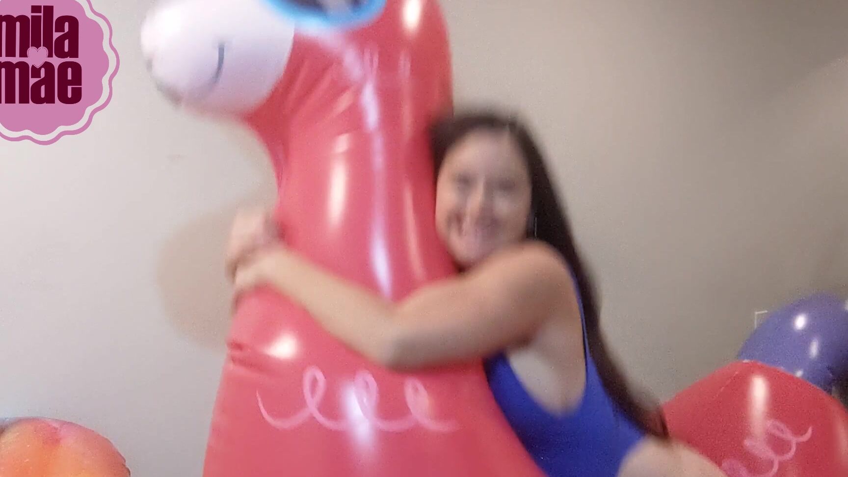 Mila Maexo Humping Inflatables