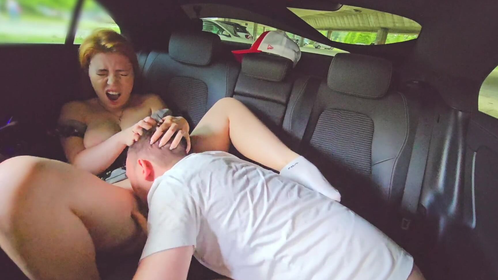 Luckyplucky Шлюха Отдалась В Машине Грубый Секс И Большой Камшот