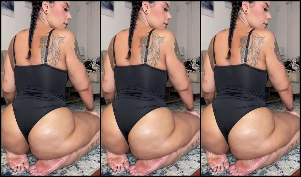 Sweetfeetsy Onlyfans 4 Min Oily Booty Soles Humiliation Joi If You Cum Early You Get Punished