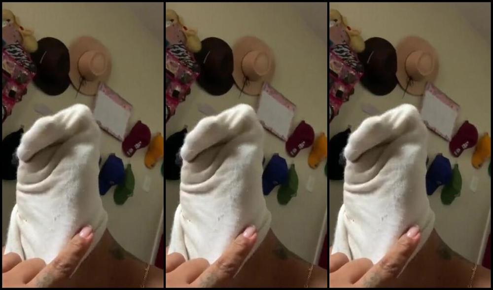 Dissatoes Onlyfans Sock Remove And New Pedi