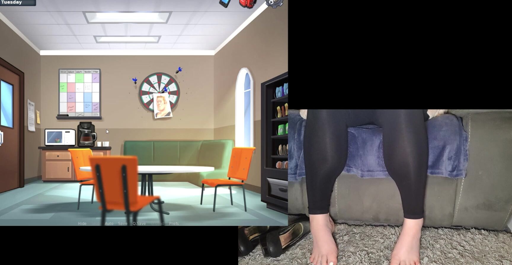 Kayties Feet Summertime Saga Episode Bailing Out Roxxy S Mum With Heels And Foot Cam