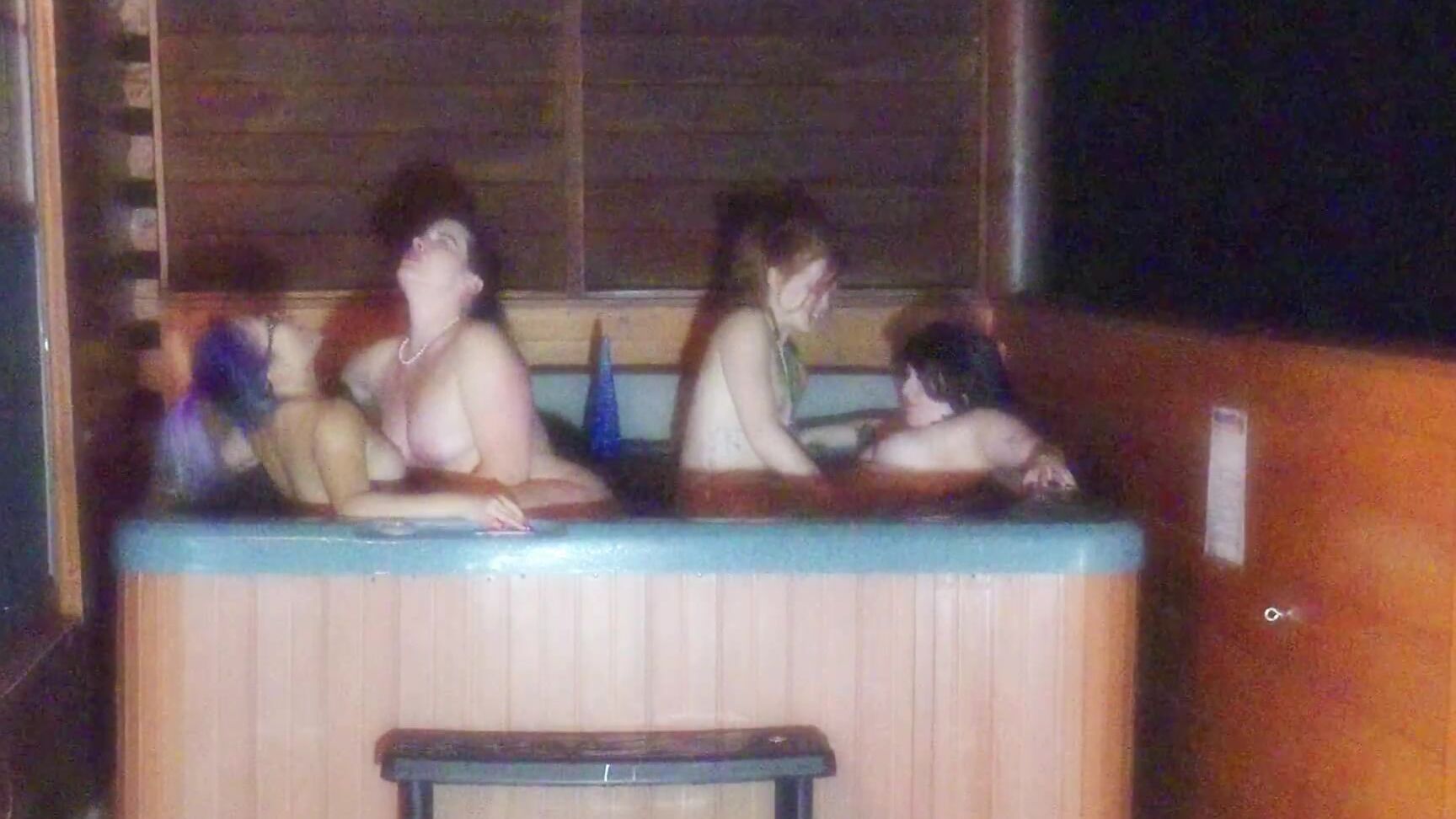 Cheerleaders, Girl Girl Girl, Public Nudity, Public Outdoor, Scissorhold myvixenfire cheer camp ManyVids