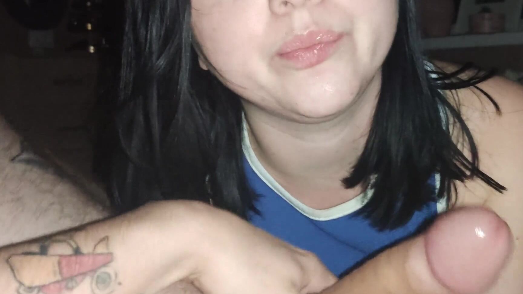 Alex Space Gorgeous brunette gave me a blowjob in a hotel room after a tinder date Pornhub