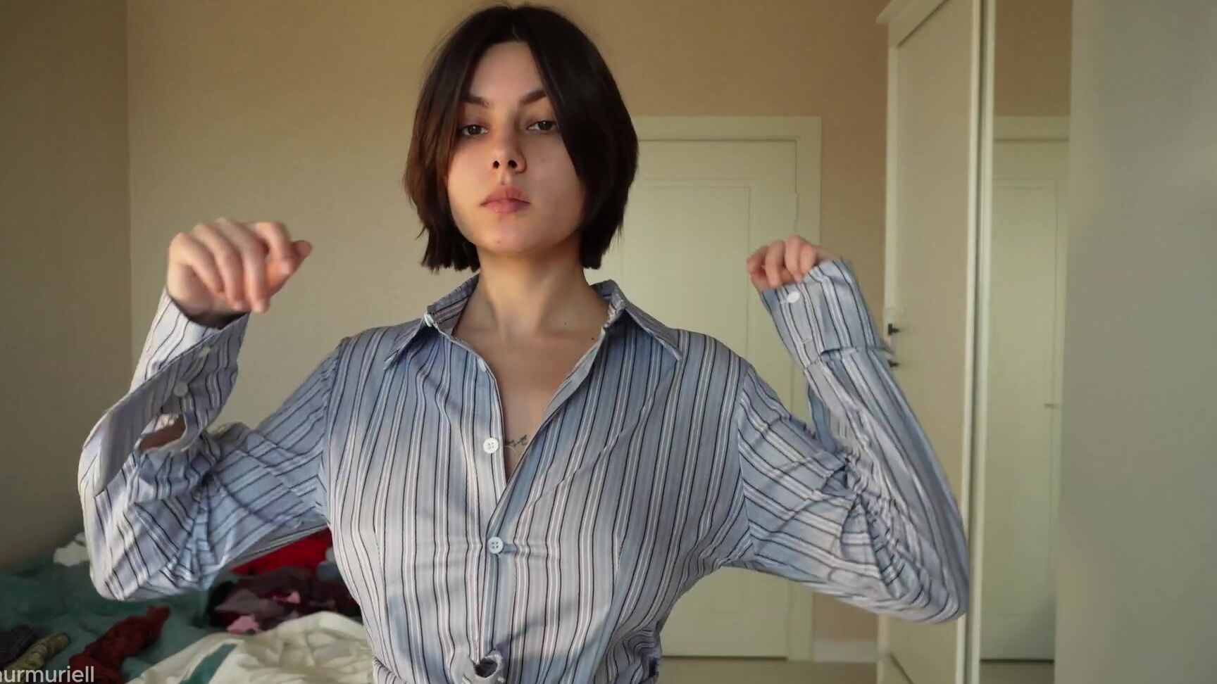 Murmuriel 27 09 2024 Try On New Clothes Skirts Pants Tops Blouses