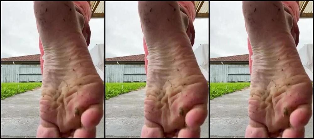 Teddysucc Nicknamed Teddysucc Onlyfans Dirty Soles From Walking Around Outside In Bare Feet 2B