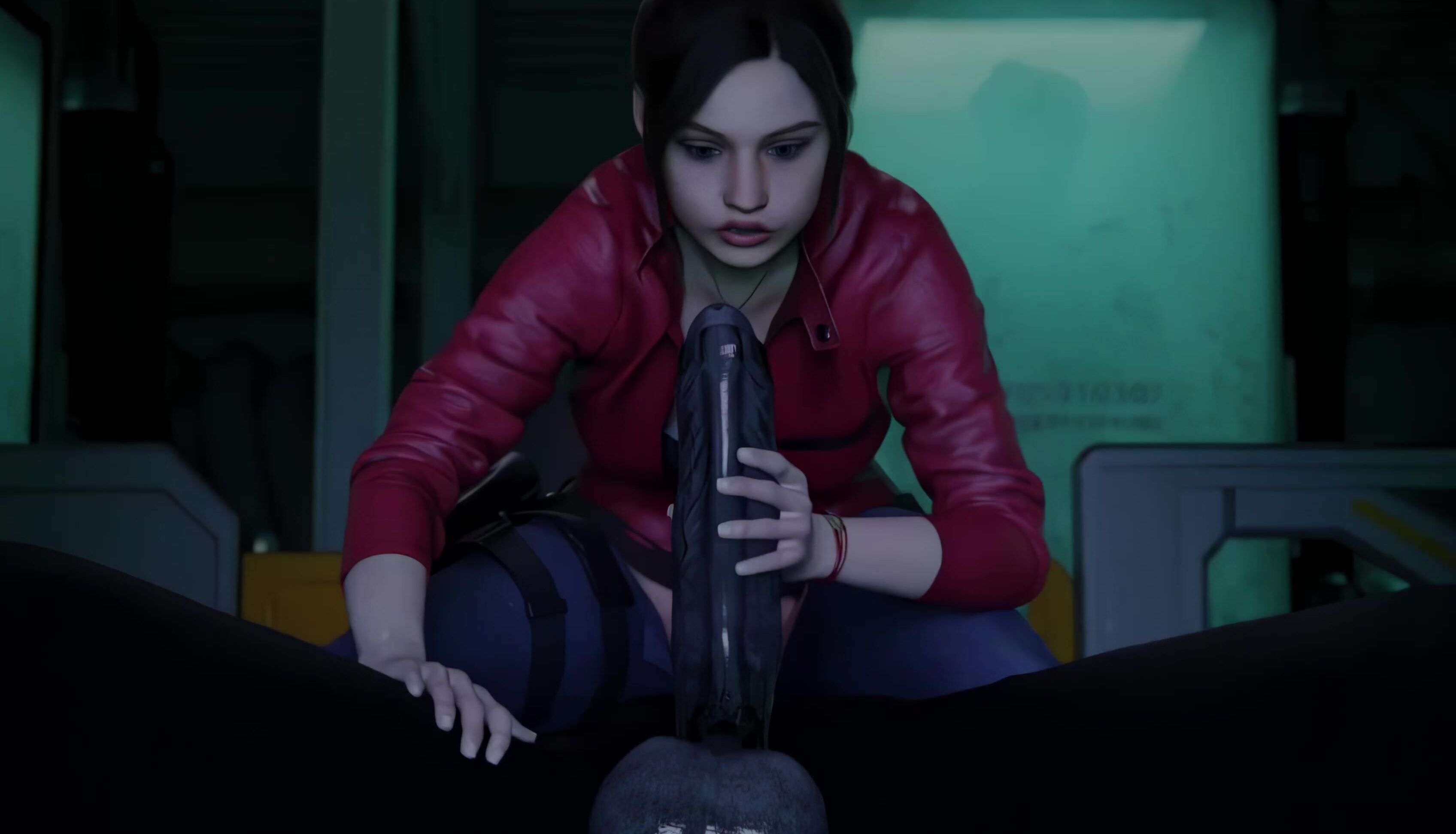 Claire Redfield 2 Throat Get Out