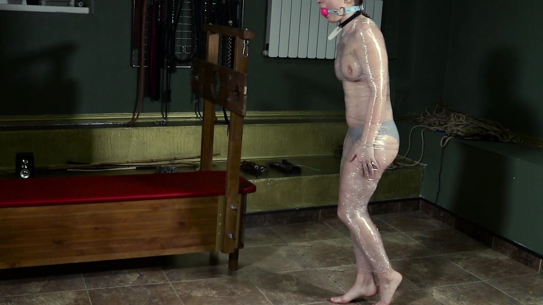 Russian Girls Fetish Mummification Training 1St Time For Ann