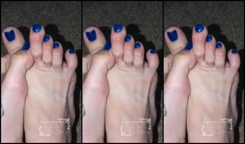 Almighty Maeve Nicknamed Almightymaeve 10 27 2024 Onlyfans Video New Polish Wanna Suck My Candy Toes
