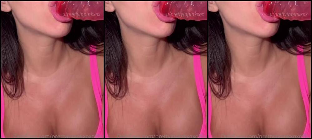 Pretty In Pink Nicknamed Prettyinpinkxoxofficial Onlyfans Need Your Cock To Help Me Stretch My Throat Out More I Also Love Seeing The Big Bulge In My