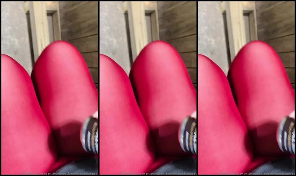 Shawna Nicknamed Granitegirl Onlyfans Red Tights Thank You Tim