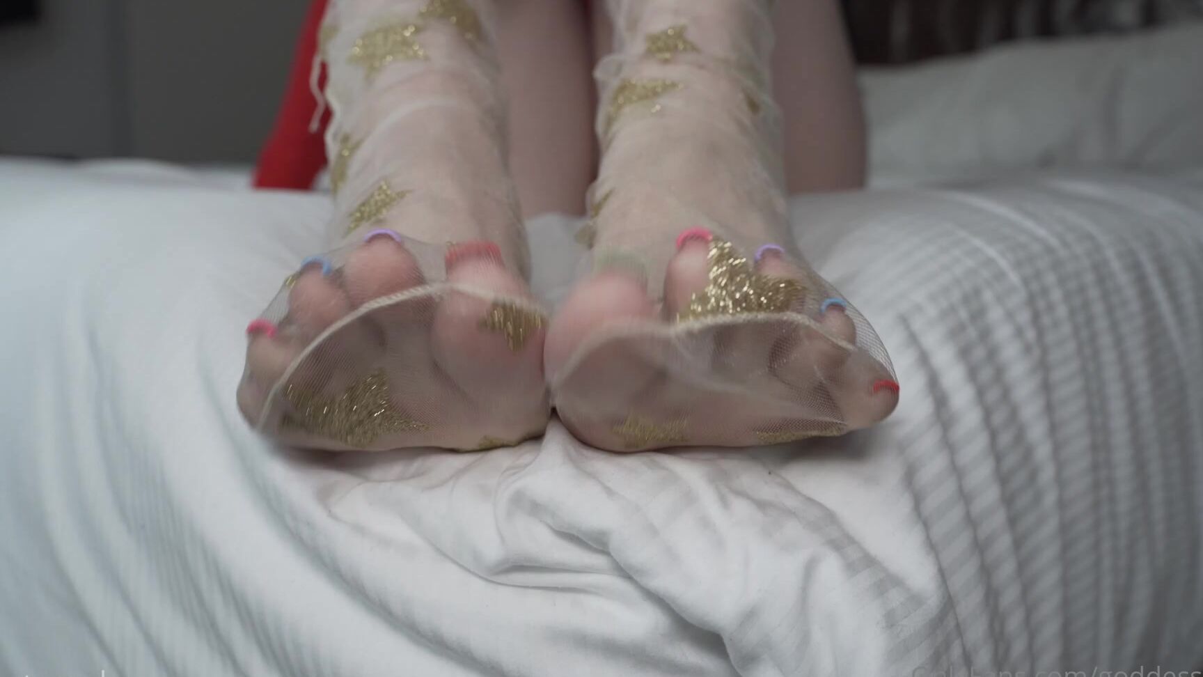 Goddessfendi 2333265262 01 17 2022 Watch Me Tease You With My Sexy Sheer Socks Thanks You My Sweet Fan Who Sent