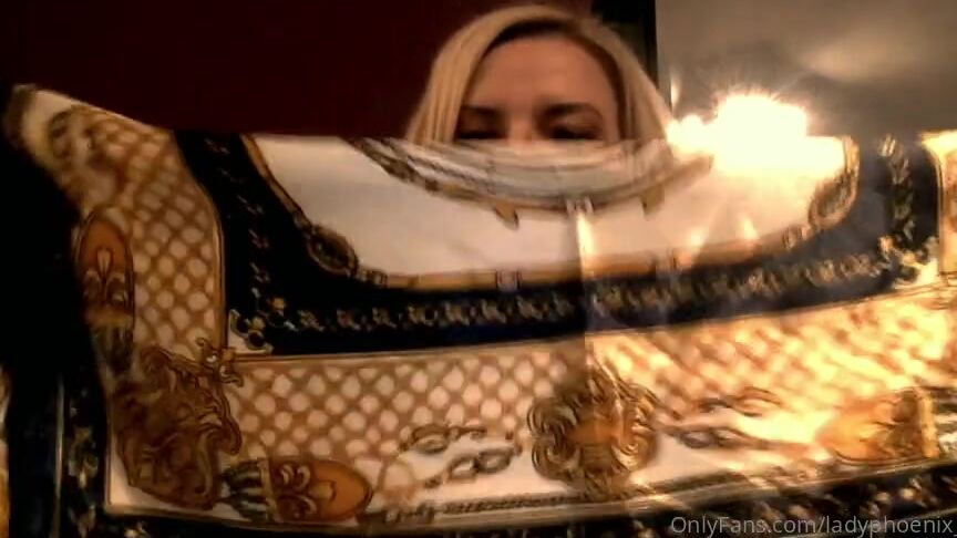 Lady Phoenix Nicknamed Ladyphoenix Ldn Onlyfans Mistress Mondayslave Task Today I Want To Assess Your Skills At Tying Silk Scarves Handkerchieves