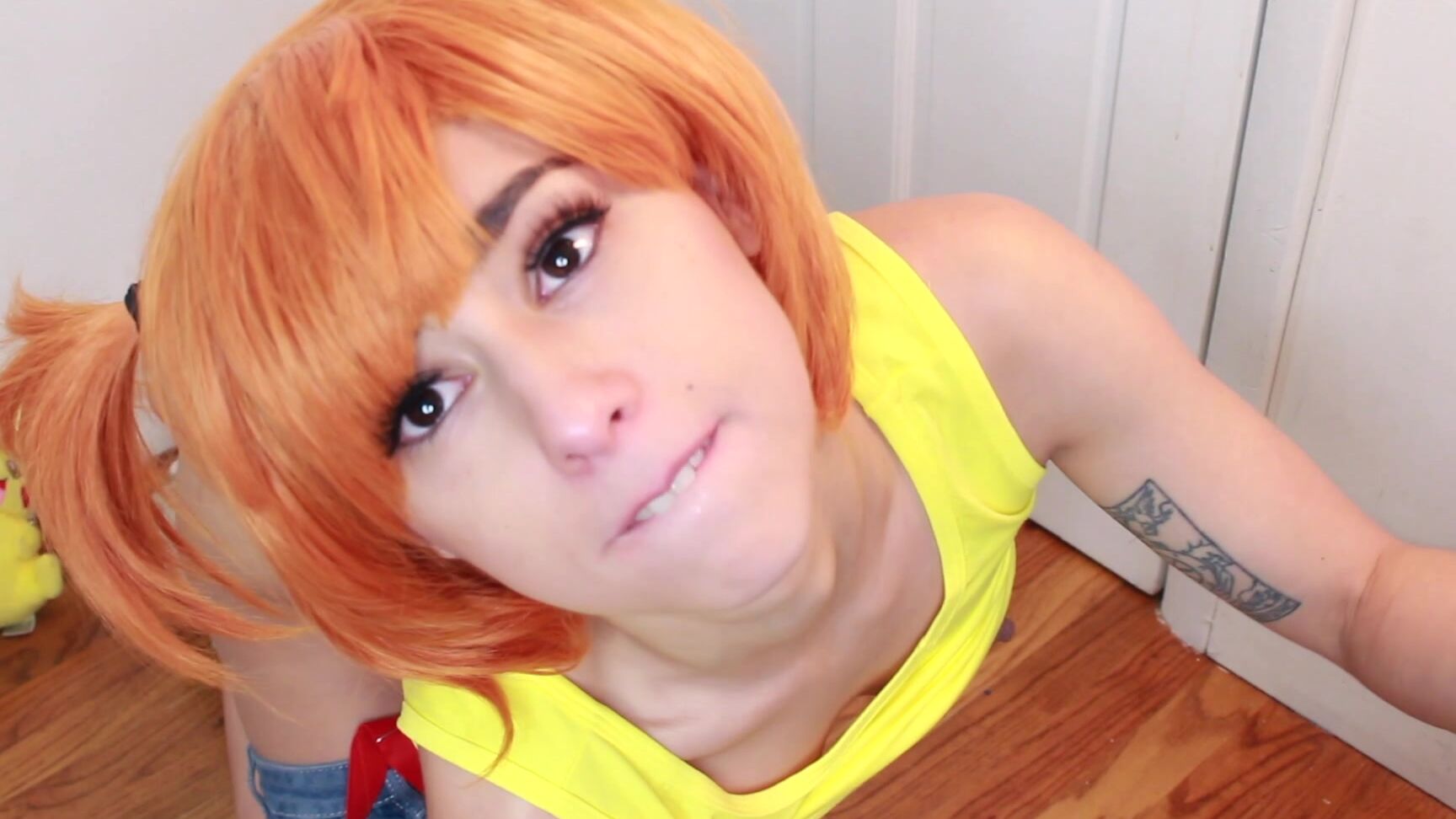 Blowjob, Cosplay, Costume, Face Fucking, Facials kittykatluna misty face fuck blowjob with facial ManyVids