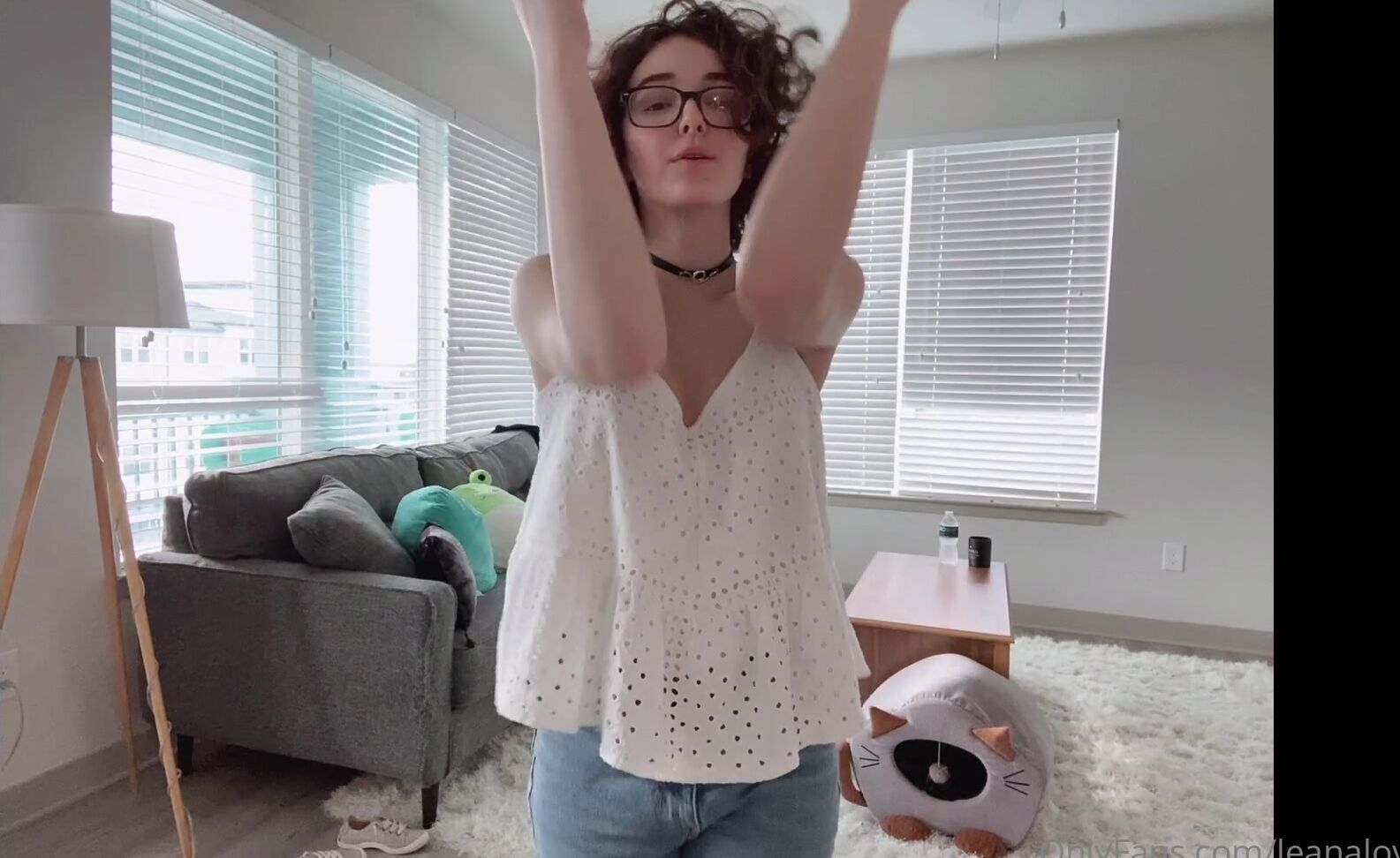 Leanalovings I Had A Little Celebratory Strip Tease In The New Apartment Today