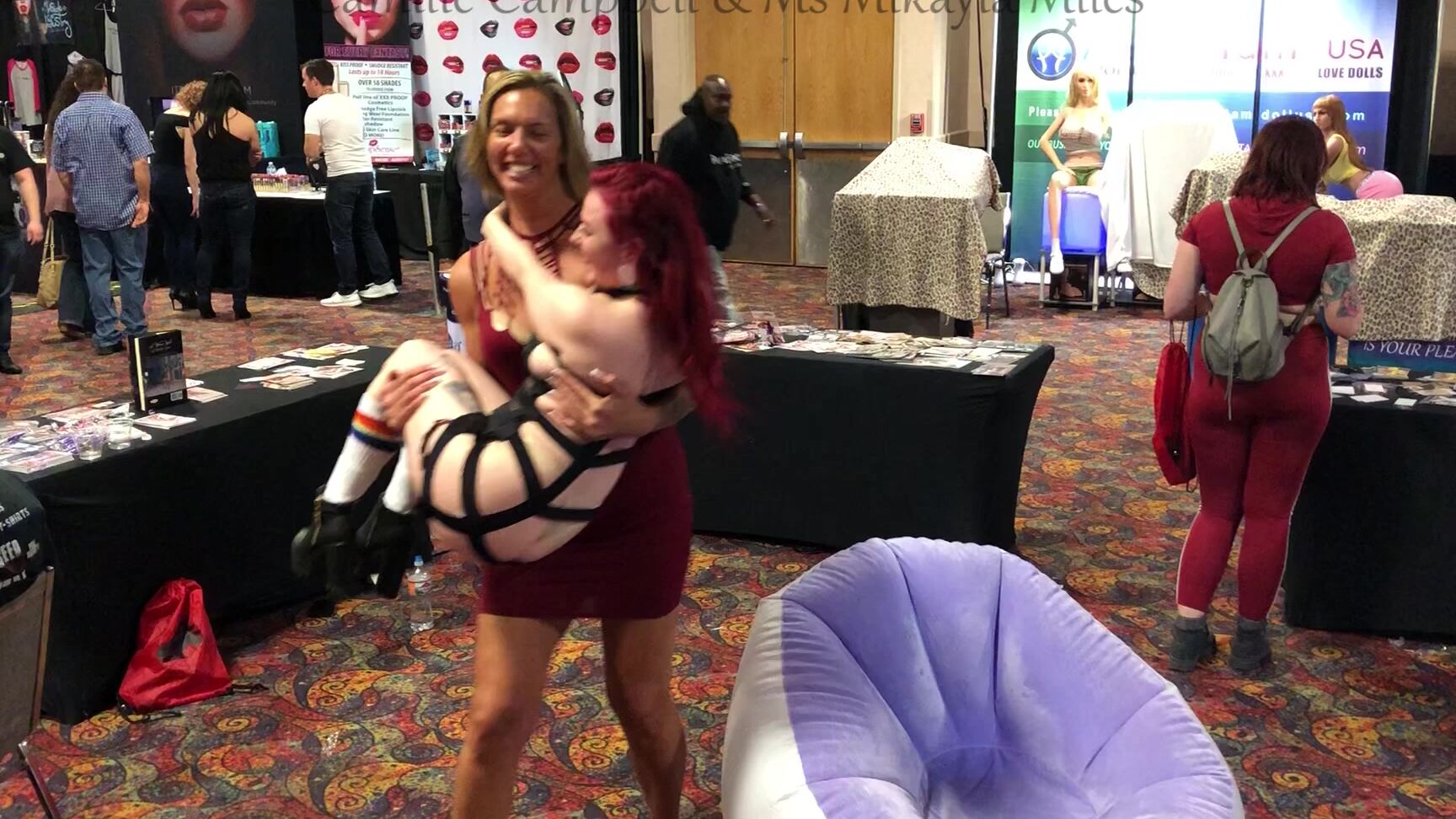 Camille Campbell Mikayla Miles Public Lift N Carry P