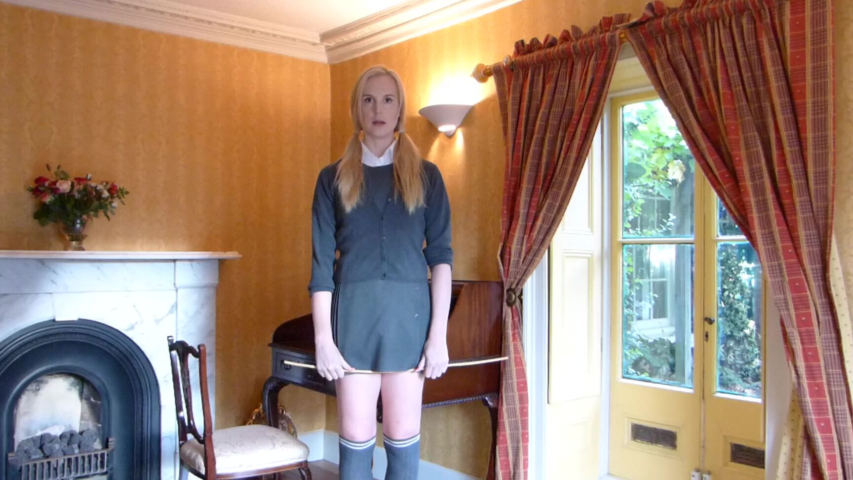Corporal Punishment, Female Domination, School Uniform, School Girl, Tall Women ariel anderssen i am headgirl so i am allowed to do this ManyVids