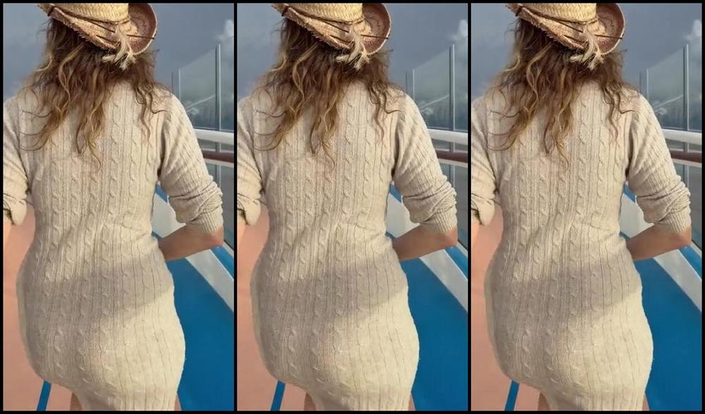 Longtoesally Nicknamed Longtoesally Stormy 03 21 2025 Onlyfans Video Walking On Cruise In Sweater Dress Part 1