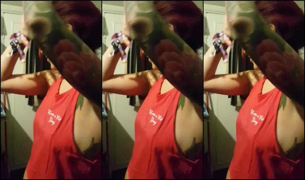 Adreena Angela Ancing To Tribe In The Early Hours This Is My Going On Holiday Dance