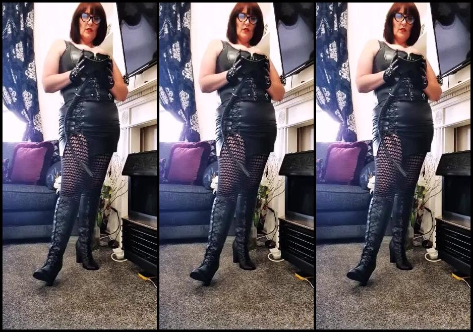 Miss B Nicknamed Missb52S Onlyfans 06 16 2021 Kiss My Gloved Hand Slave