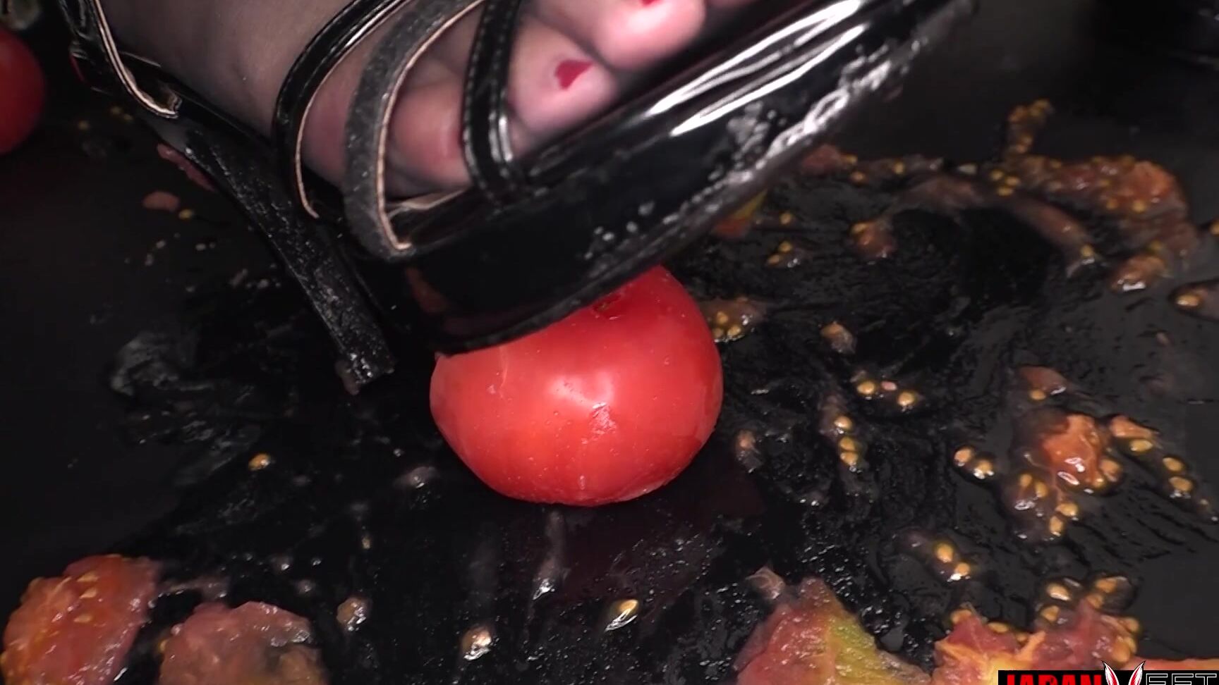 Japan Ff Stomping In Black Stockings Amp Stilettos Yuika S Food Crush