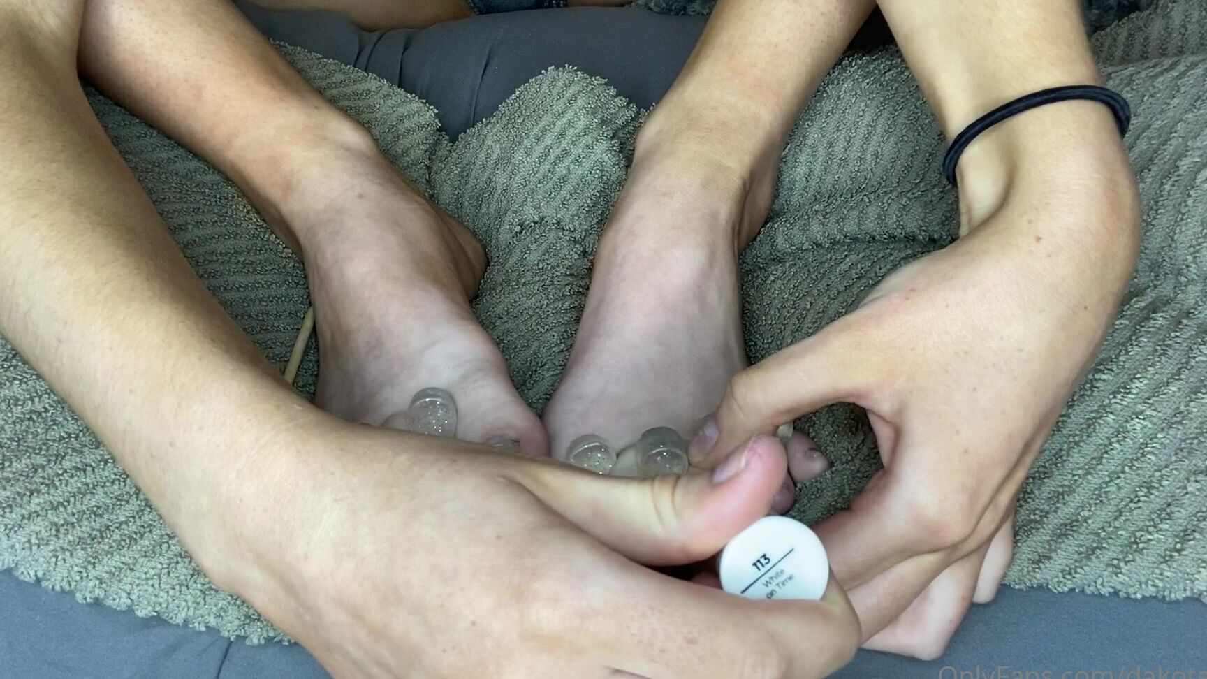 Dakotafade Painting My Toes