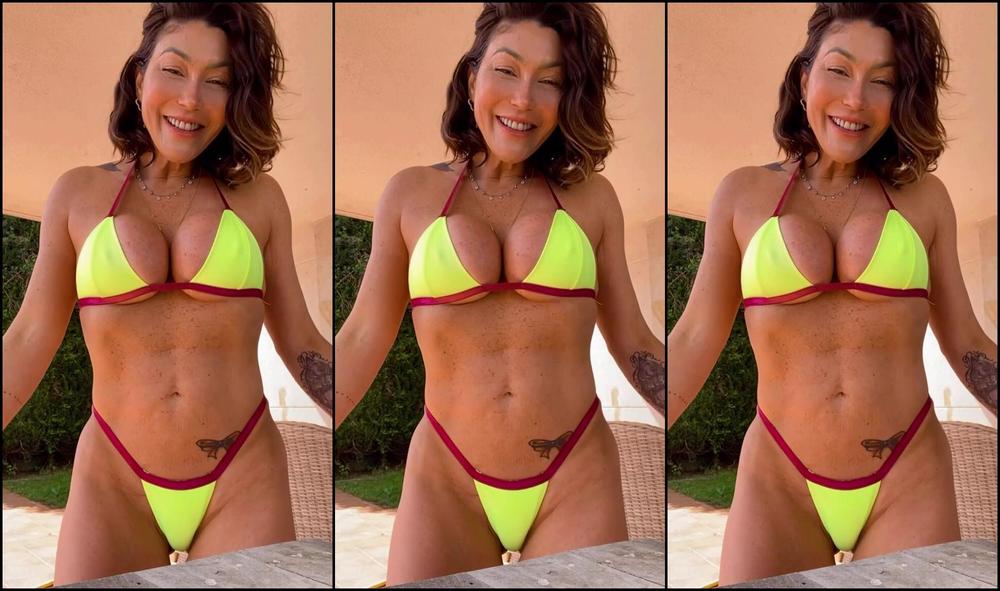 Valentinacooper 3269148687 04 08 2024 Bom Dia Amores Sol Piscina Gata Gostosa Fitness Espanha Inglaterra Franca