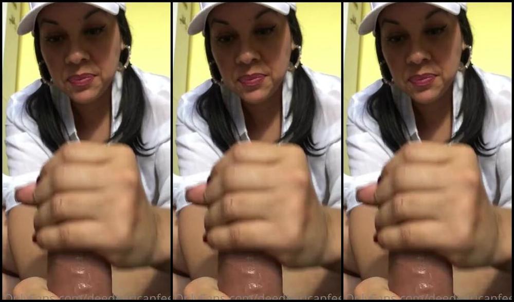 Deedeericanfeet Onlyfans As Requested Hand Job Real Fast Wit Jizz