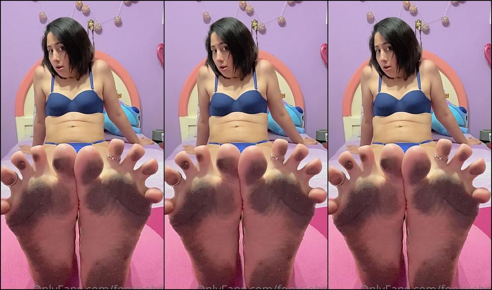 Footsiebab Minute Filthy Dirty Feet Humil At On Talking In Spanish And English Min Hum