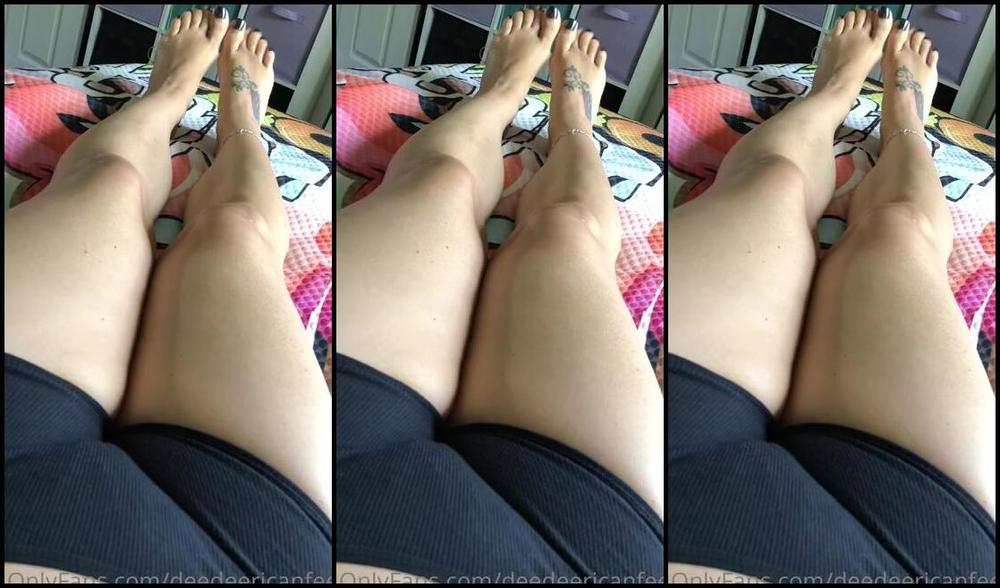 Deedeericanfeet Onlyfans Someone In My Dm On My Ig Asked Me If He Could Take A Sneak Peak At One Of My Vids On Here I Couldn