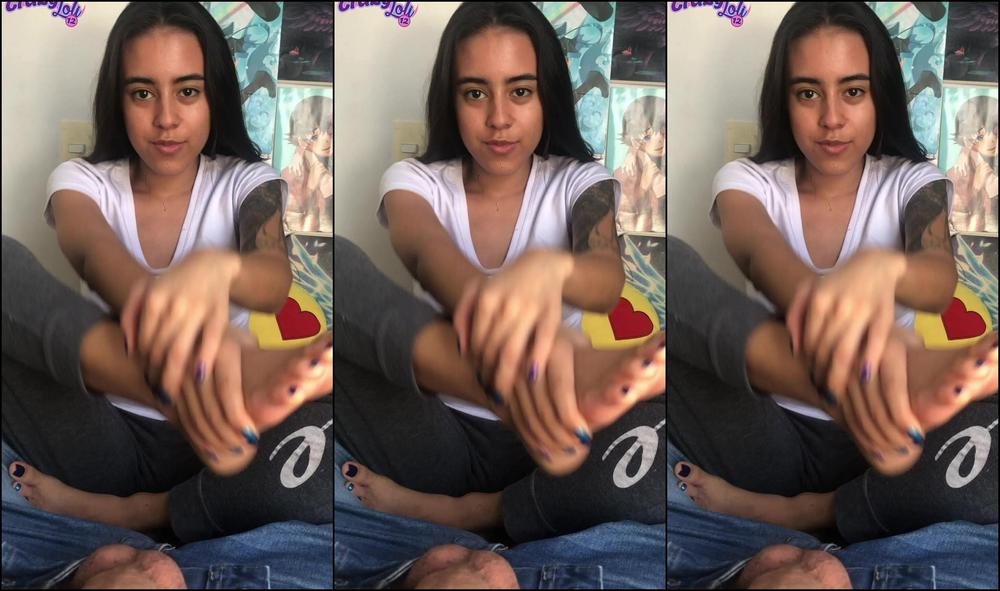 Footjobs,POV,POV Foot Worship,Soles salmakia look at my cute soles footjob ManyVids