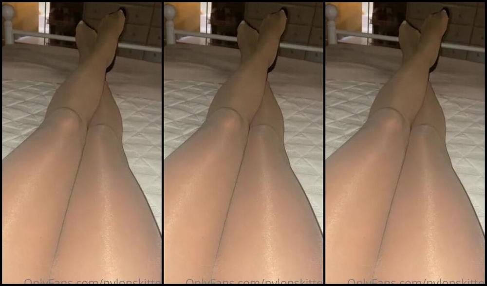 Nylonskitten Nicknamed Nylonskitten 06 13 2021 Onlyfans Video Asmr Sounds Of My Sofsy Tights Also I Got The Gusset A Bit Wet But