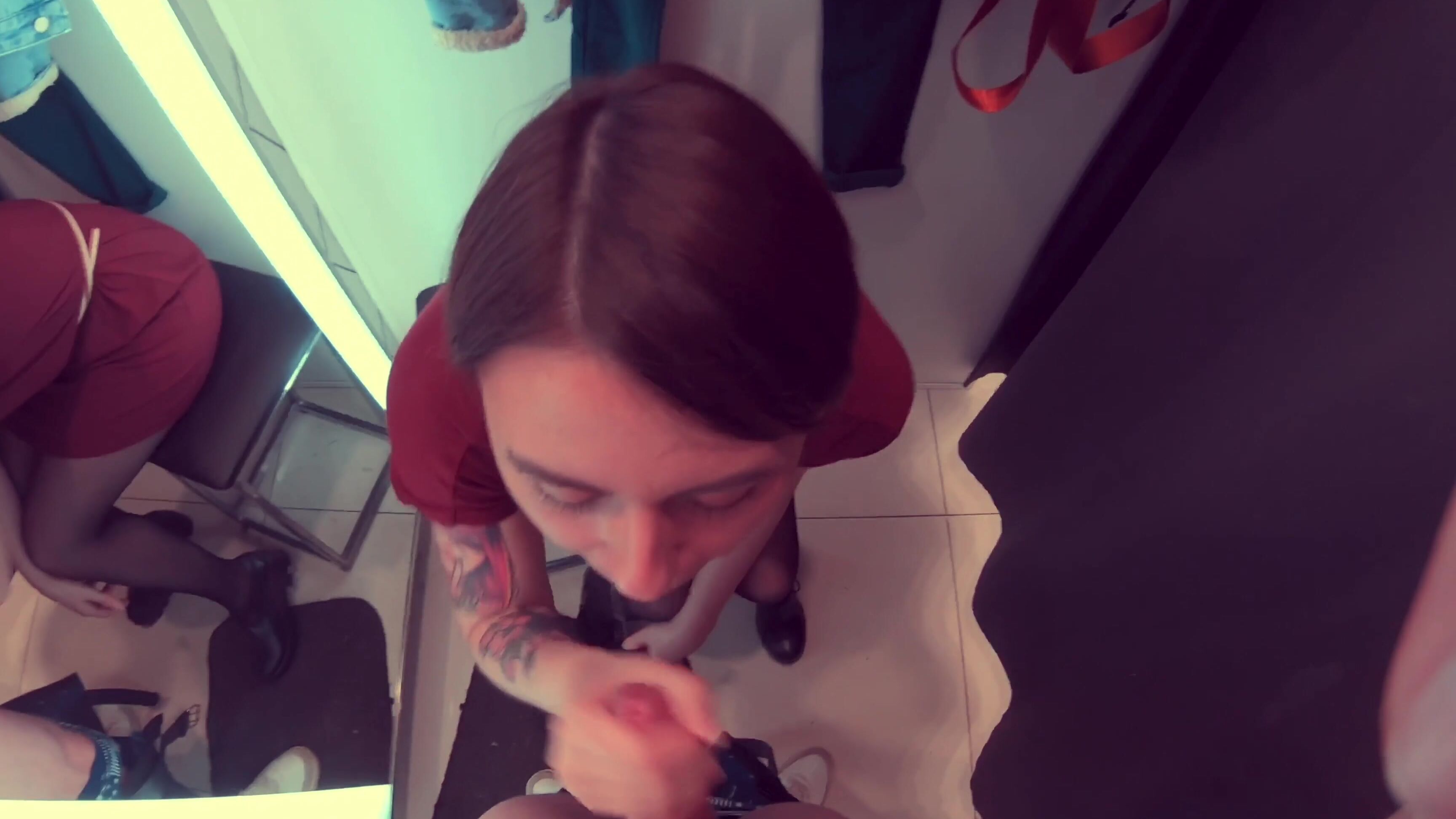 Spookyboogie Pov Sucking Your Big Cock At The Mall Manyv