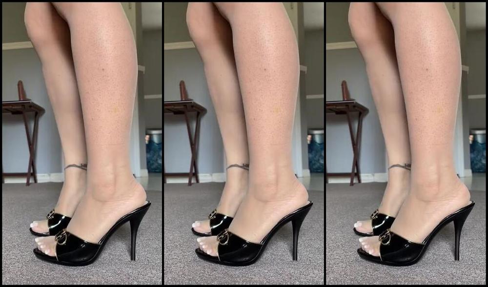 Deedeericanfeet Onlyfans As Requested Stockings And Heels Walking Back N Forth I Feel Silly Everytime I Do This Lol