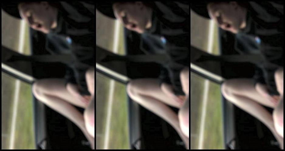 Public Flashing, Public Nudity, Redhead stonergroup420 jess gets horny on a road trip ManyVids