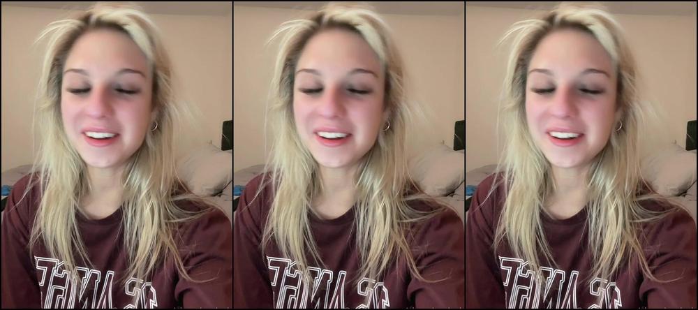 Cheerleaderkait 3019310889 09 20 2023 I Got That After Sex Glow After The Most Amazing Facial Promise I Ll Film It Next