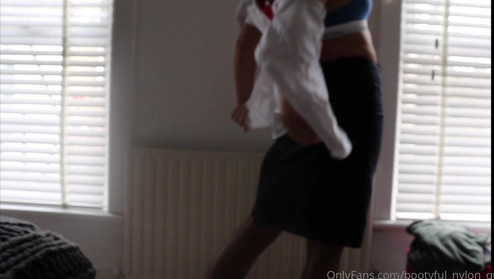 Bootyful Nylon Queen You Snuck Into My Hotel Roo