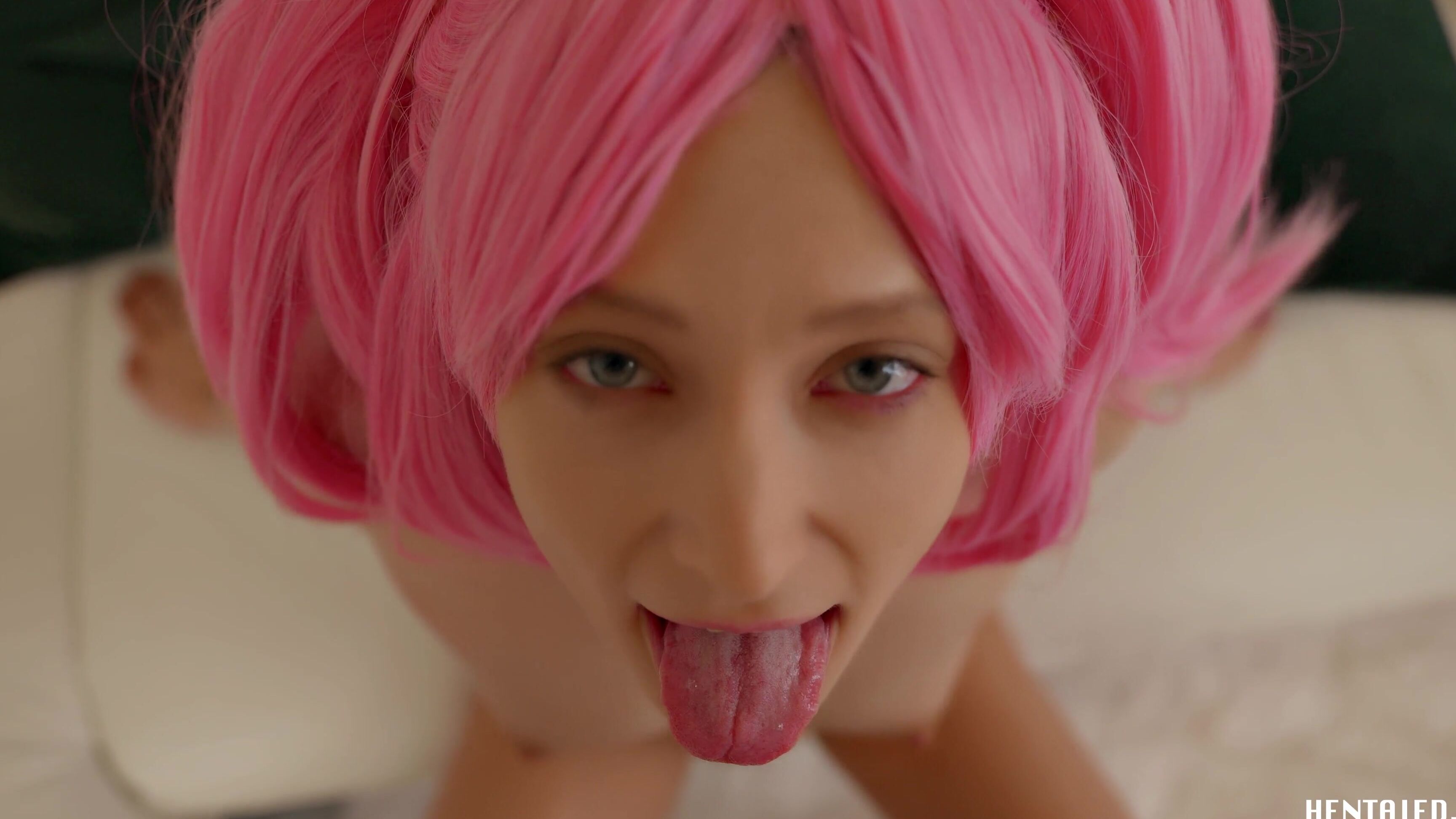 Hentaied Real Life Hentai – Japanese Style Girl Fucks Big Dildo for Massive Creampie_romeroproducer PornHubPremium