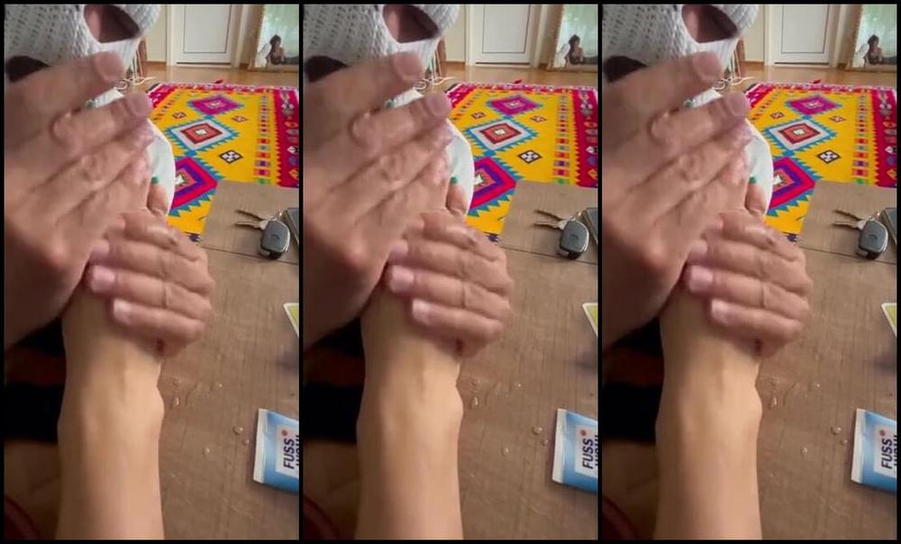 Ayagimi Yikatip Masaj Yaptirdim Goddess Inannap