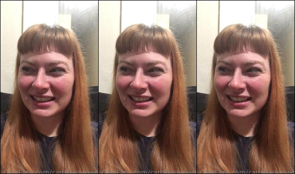 Cathyreisenwitz 343567158 05 21 2020 Okay So I M Trying Something New In The Video With Better Lighting I M Just Talking About