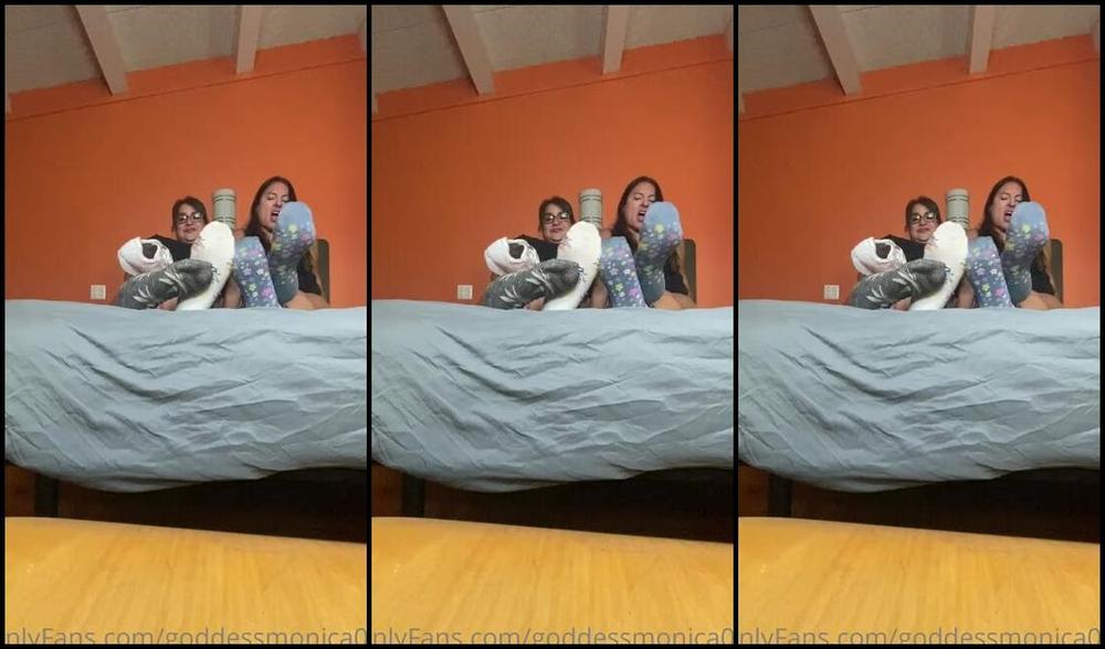 Goddessmonica00W Onlyfans Stinky Sneakers And Socks Joi With Stoner Peachp