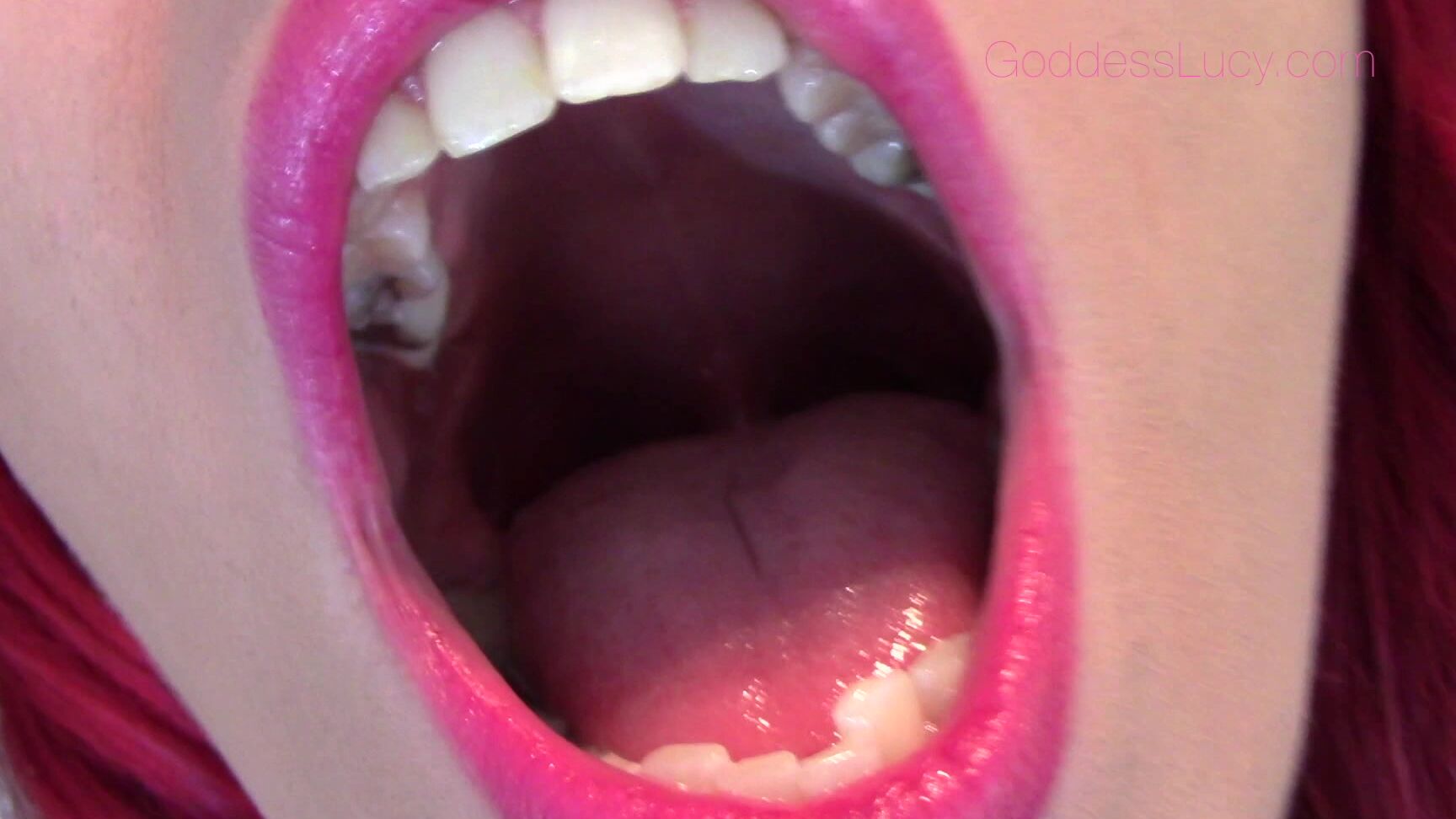 Goddesslucy Mouth Fetish Moment