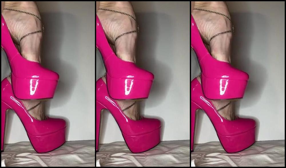 Lezlyan Nicknamed La Little Dancer Feet Onlyfans These Hot Pink Pumps Are One Of My Favourite Pairs Of Shoes They Have Created