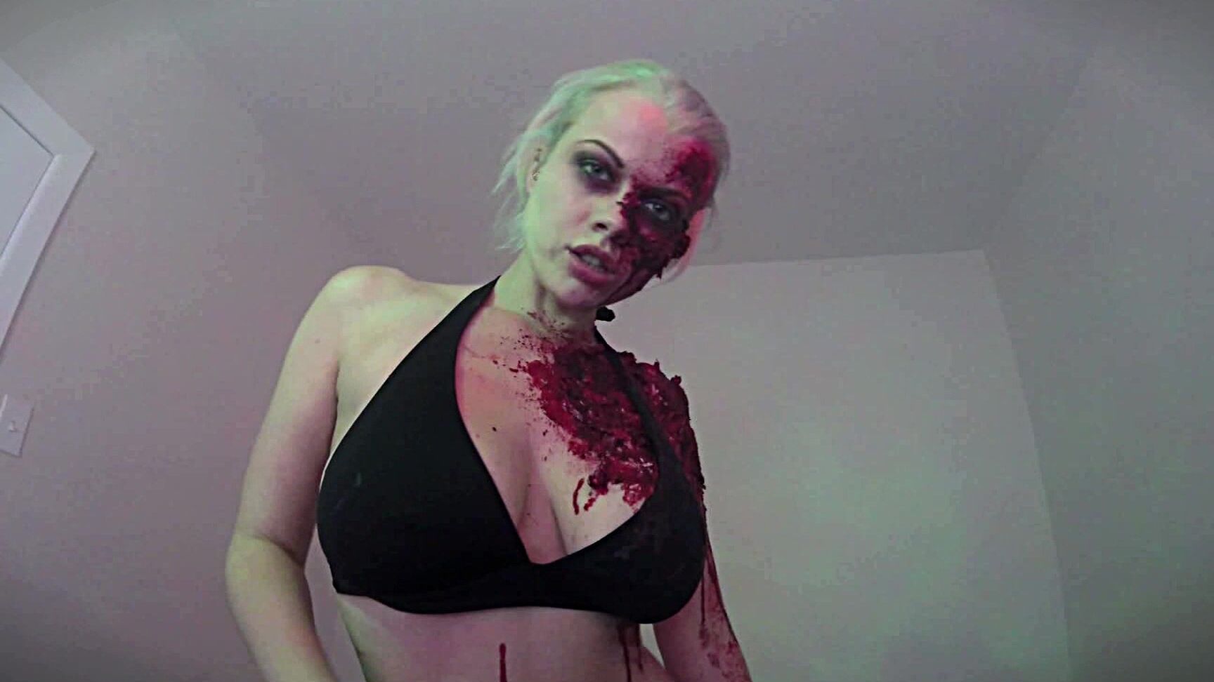 Blowjob,Cosplay,Deepthroat,Pornstars,Wet & Messy msnadiawhite messy zombie cosplay bj ManyVids