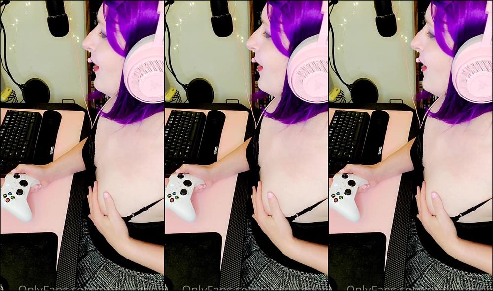 Princesspetal Minute Video Of Me Playing With Myself This Time With Vibrator While Gaming With F