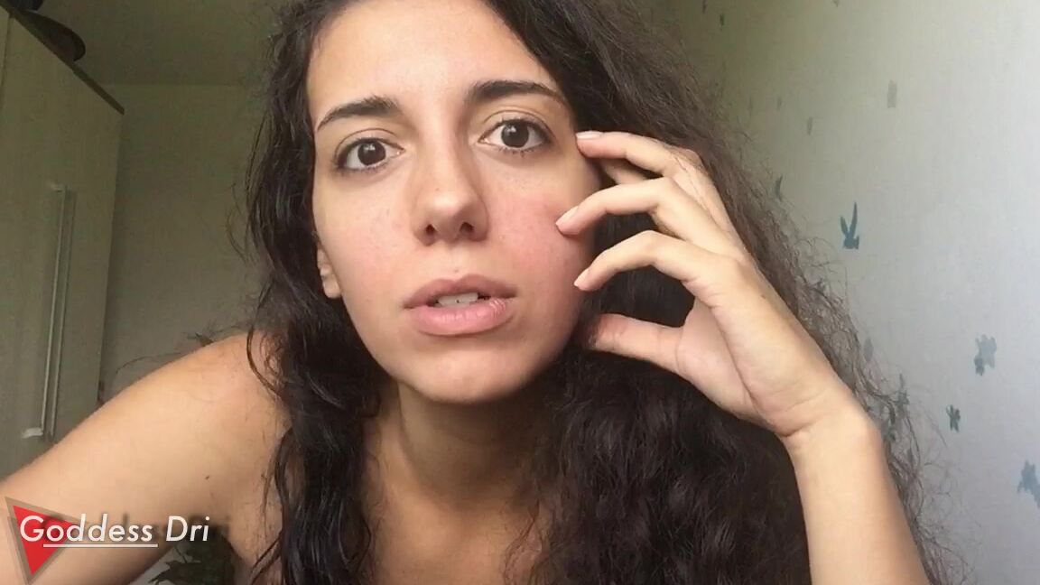 "GoddessDri" cei, cum eating instruction, femdom pov, humiliation, verbal humiliation cum diet for fatties Manyvids