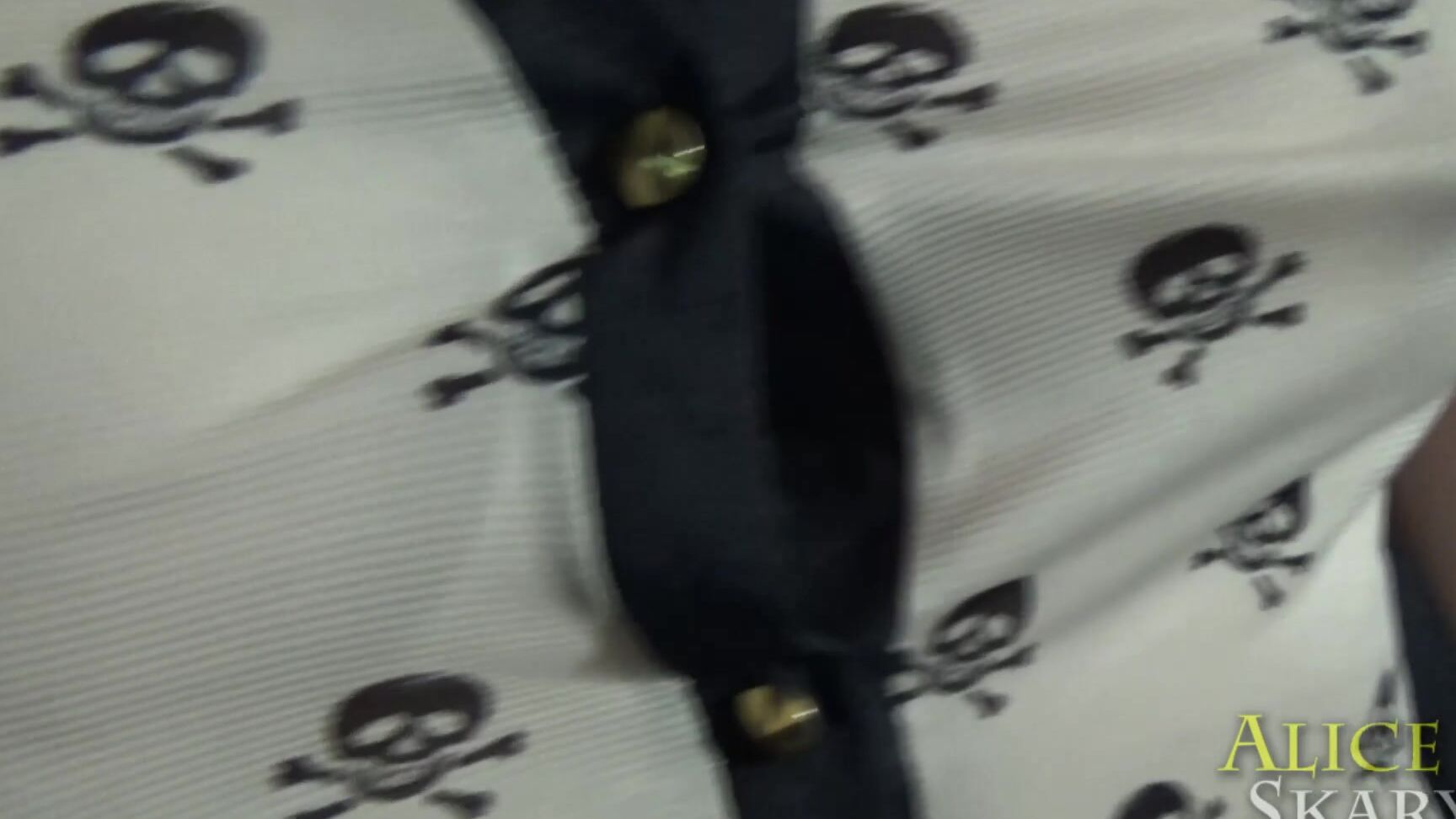 Aliceskary Perfect Breasts Through Sheer Top