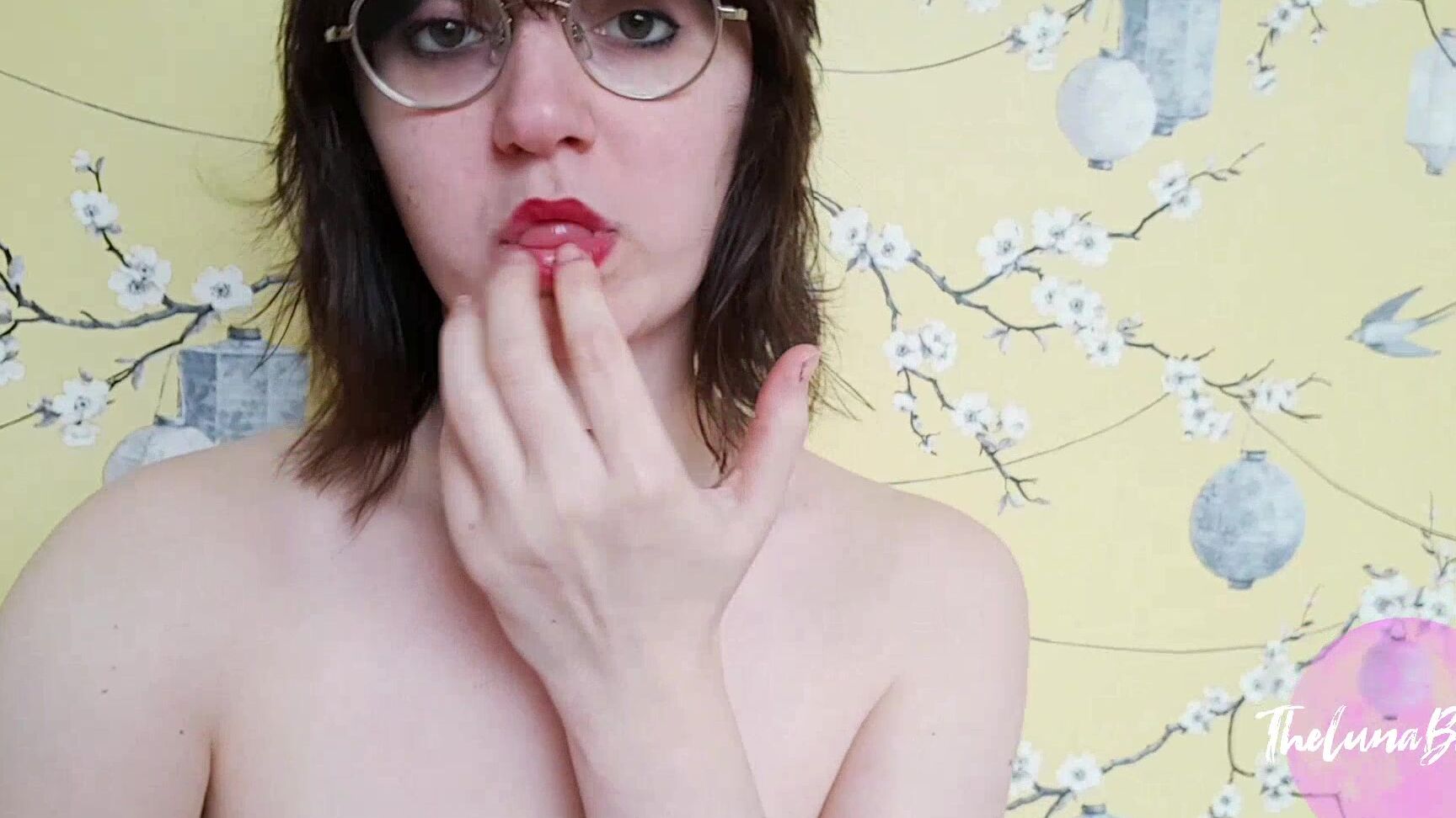 Tongue Fetish, Mouth Fetish, Spit Fetish, Tit Sucking / Nipple Fetish, Oral Fixation thelunababyy tongue fetish ManyVids