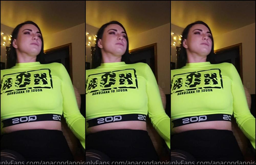 Anacondanoire Origins Of Lady Anaconda Replay Of A Recent Live While Showing Off My Houseofanaco