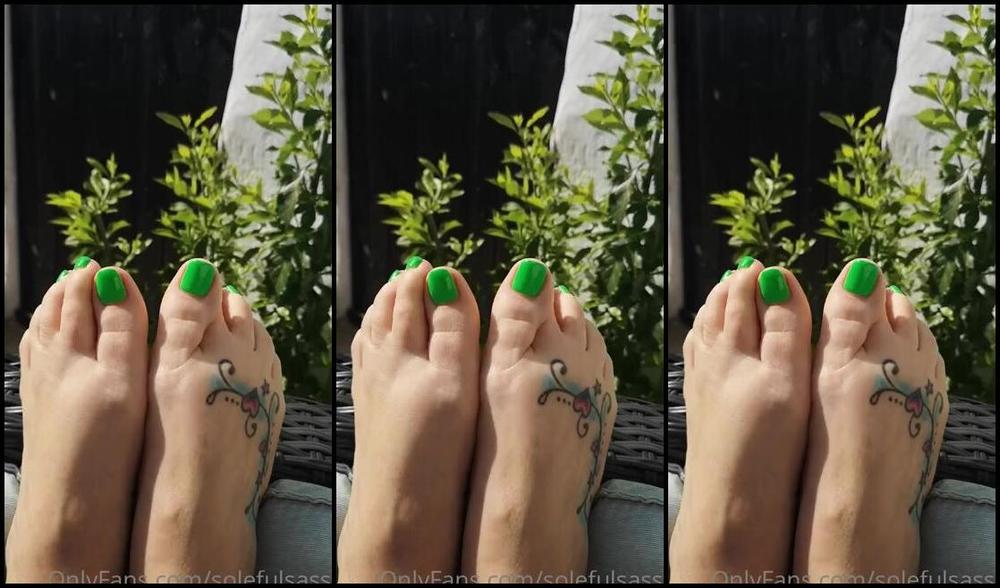 Solefulsassy Onlyfans Just My Toes In The Warm Sunshine